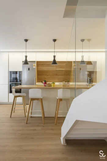 Detalle de la cocina después de la reforma integral